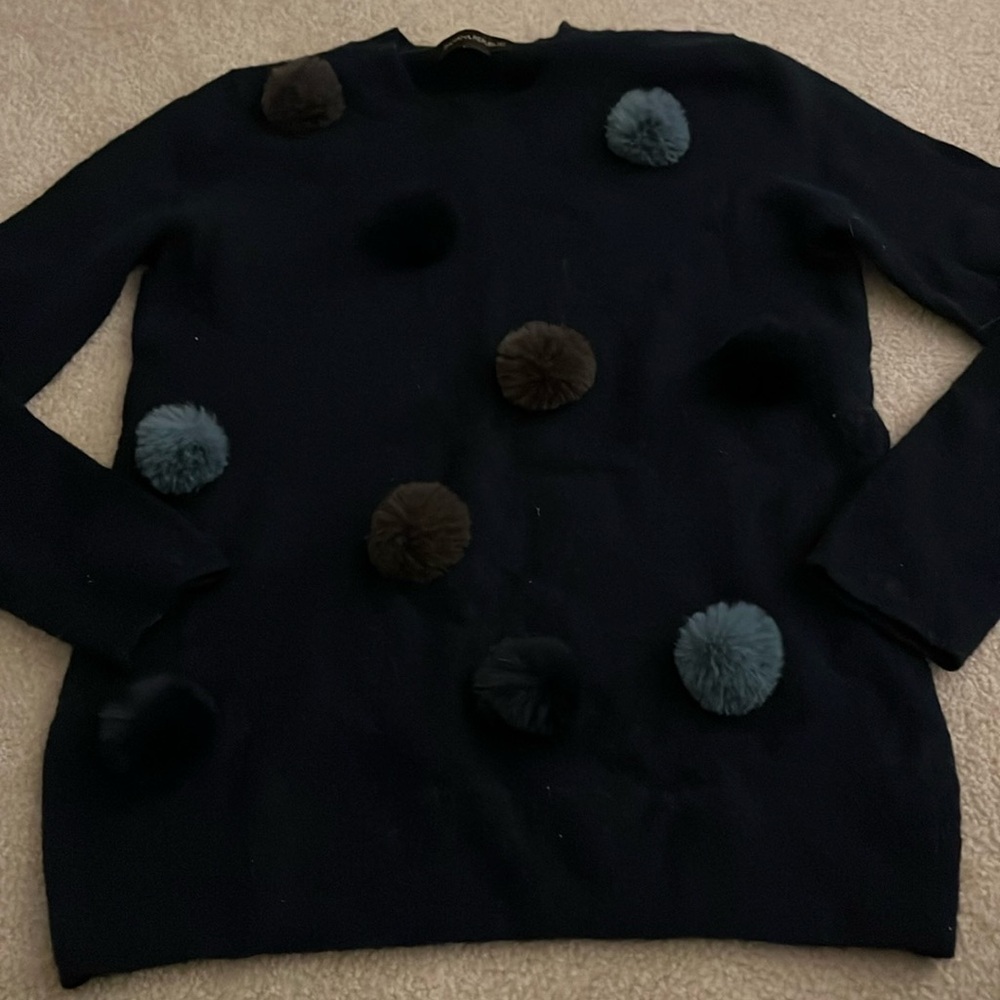 Banana republic pom pom sweater